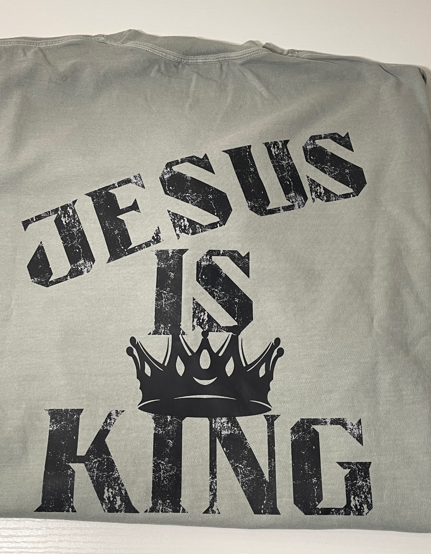 Jesus Is King Comfort Colors Tee