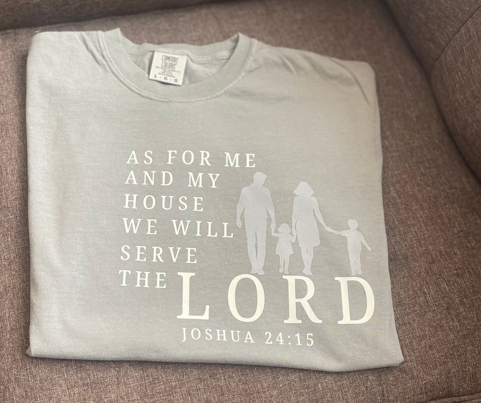 As for Me and My House Tee-Dad Edition