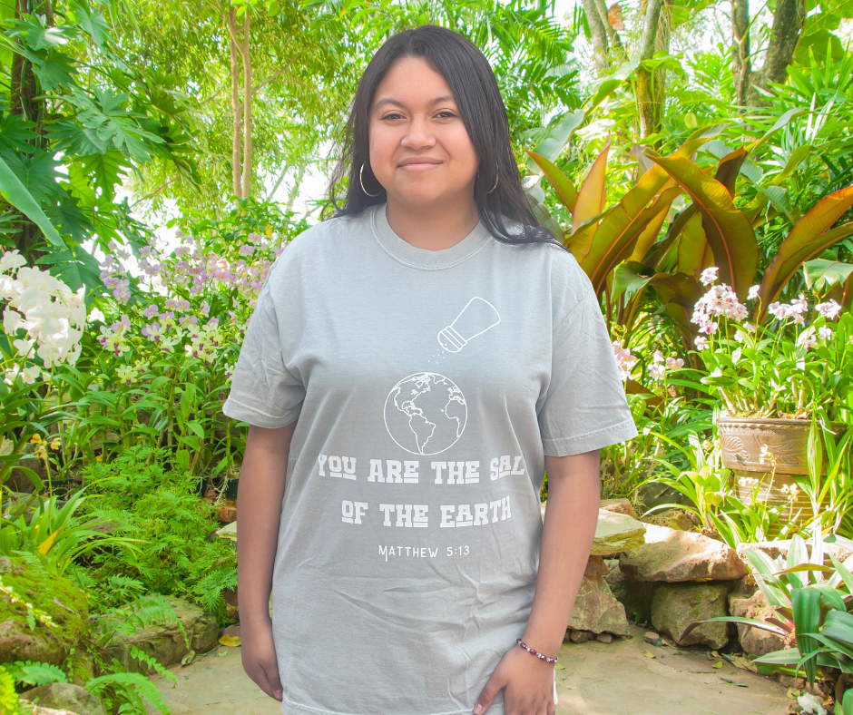 You Are the Salt of the Earth Tee- Bay color