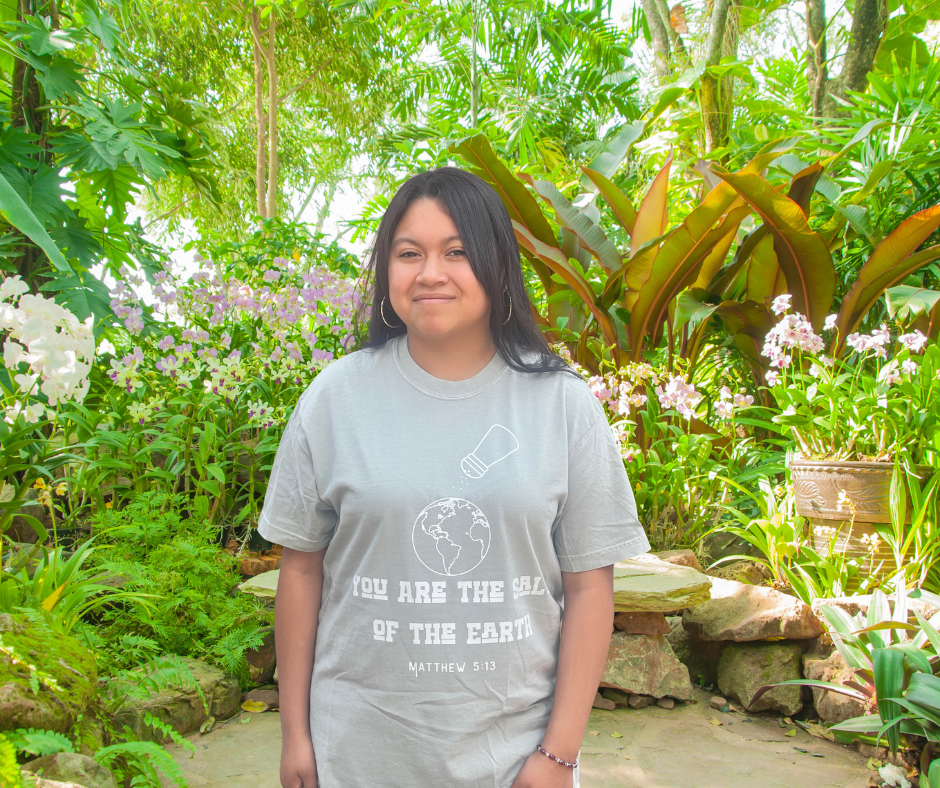 You Are the Salt of the Earth Tee- Bay color